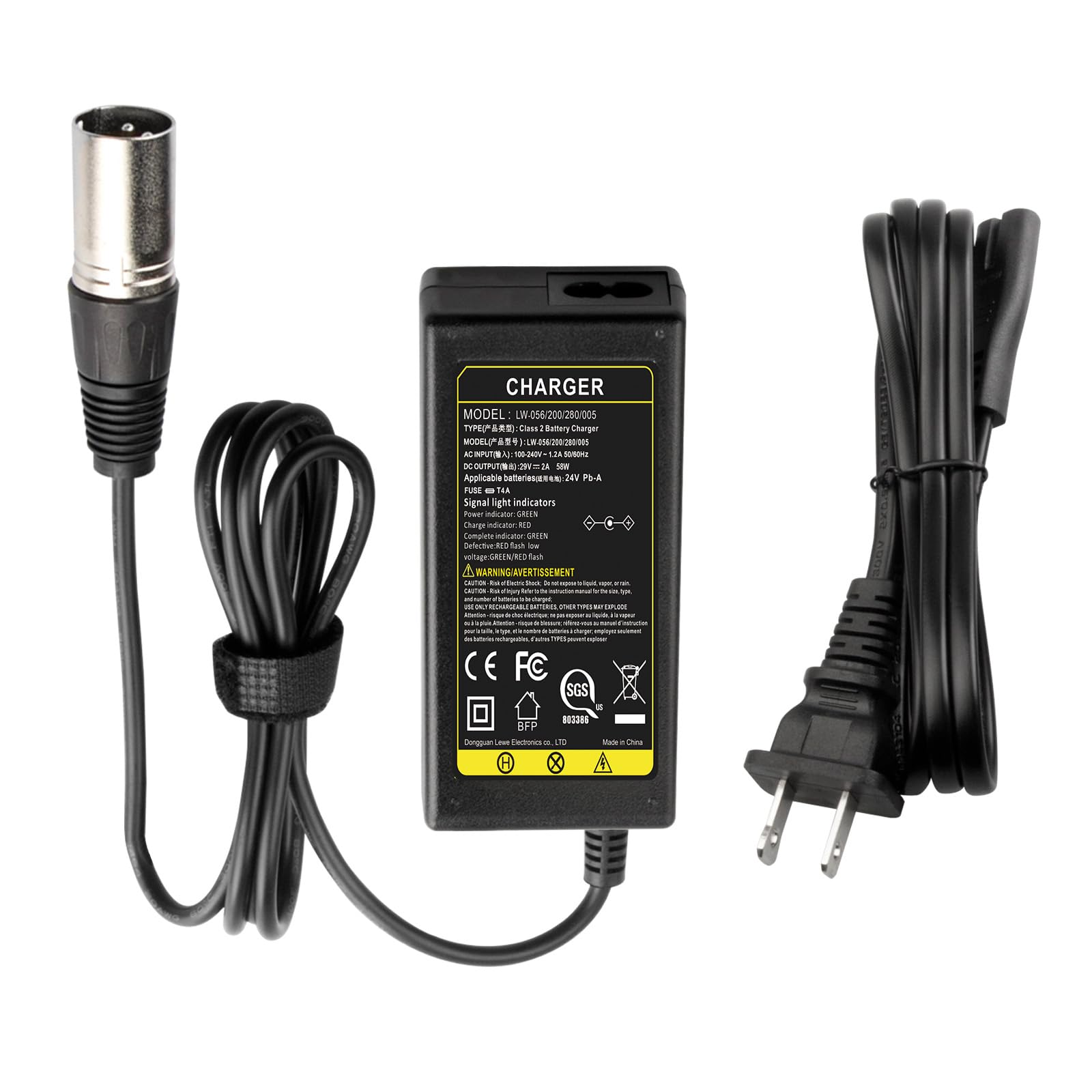 Amazon.com: TREE.NB SGS Certified 58W 29V 2A Electric ScooterBike